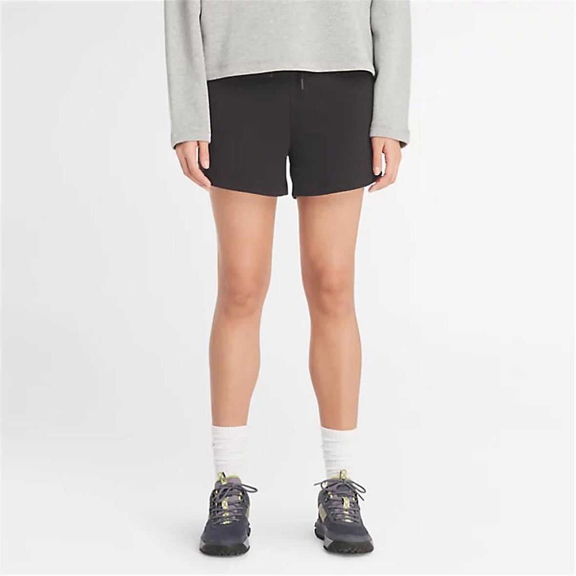 Timberland Loop Back Sweatshorts Siyah Kadın Şort