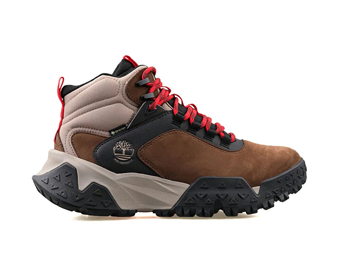 Timberland Motion Scramble Mid Lace Up Gtx Erkek Outdoor Botu TB0A68NYW071 Kahverengi