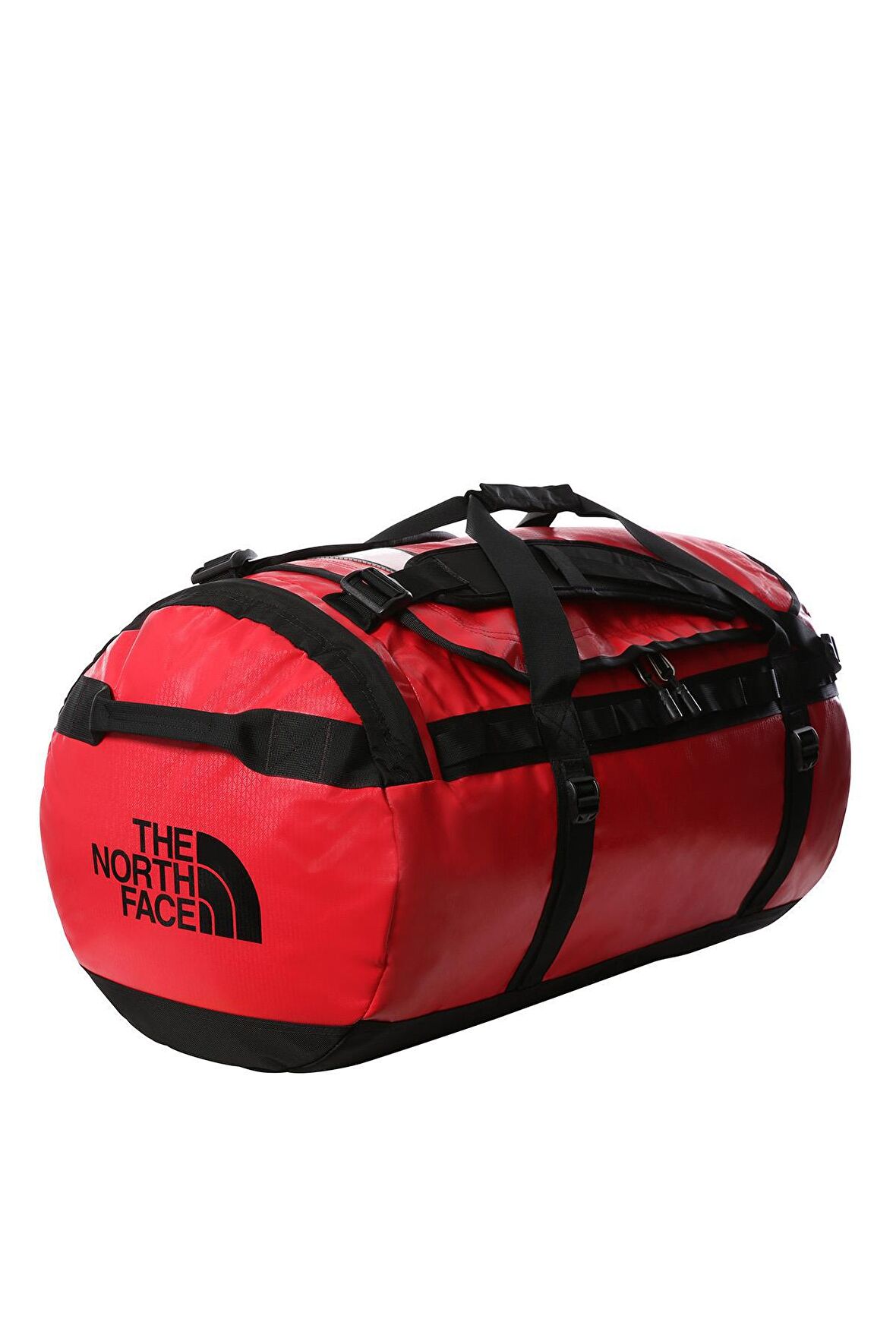 Base Camp Duffel L 95 lt Su Geçirmez Outdoor Sırt Çantası Kırmızı