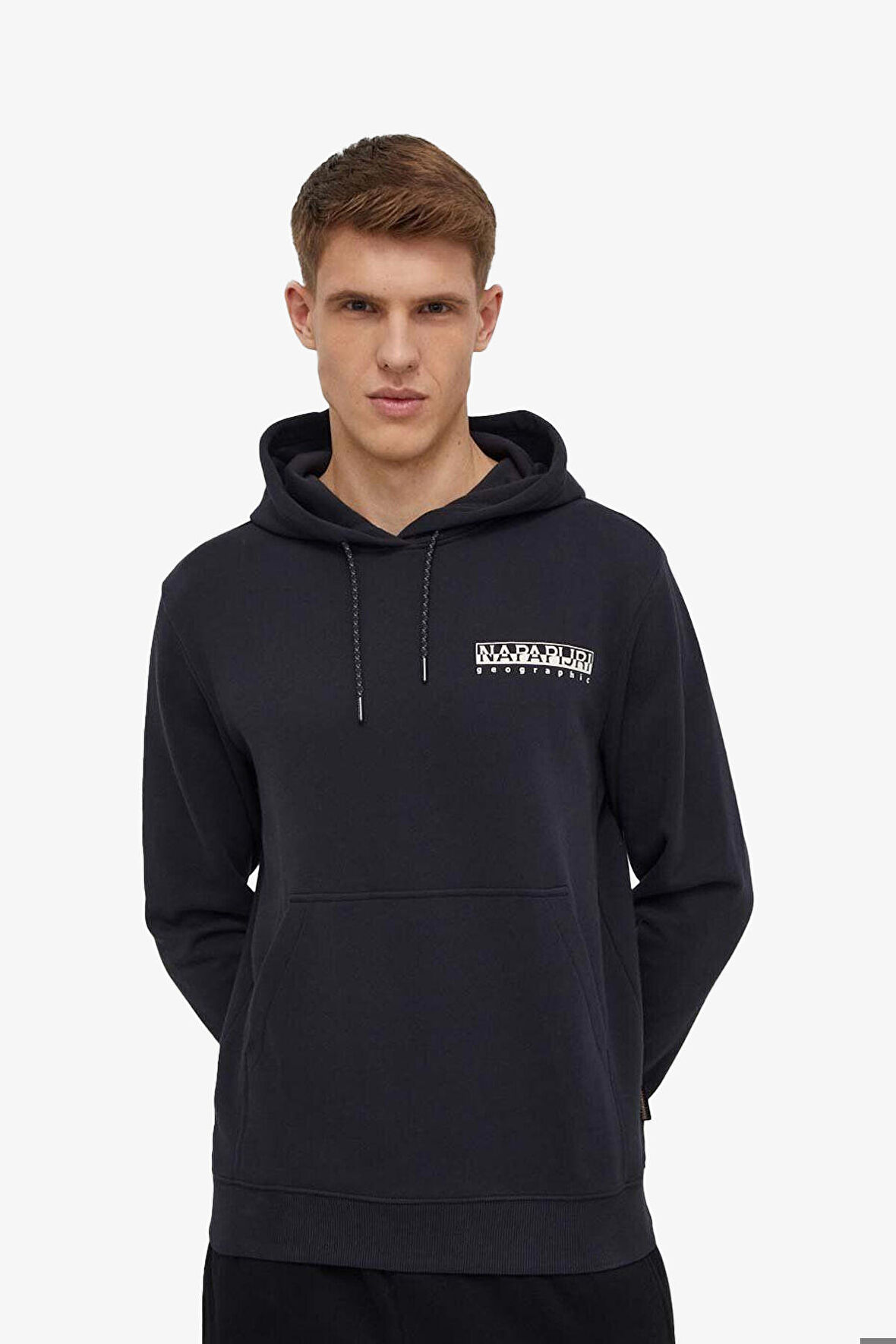 Napapijri B-Boyd H Erkek Siyah Sweatshirt NP0A4HP20411