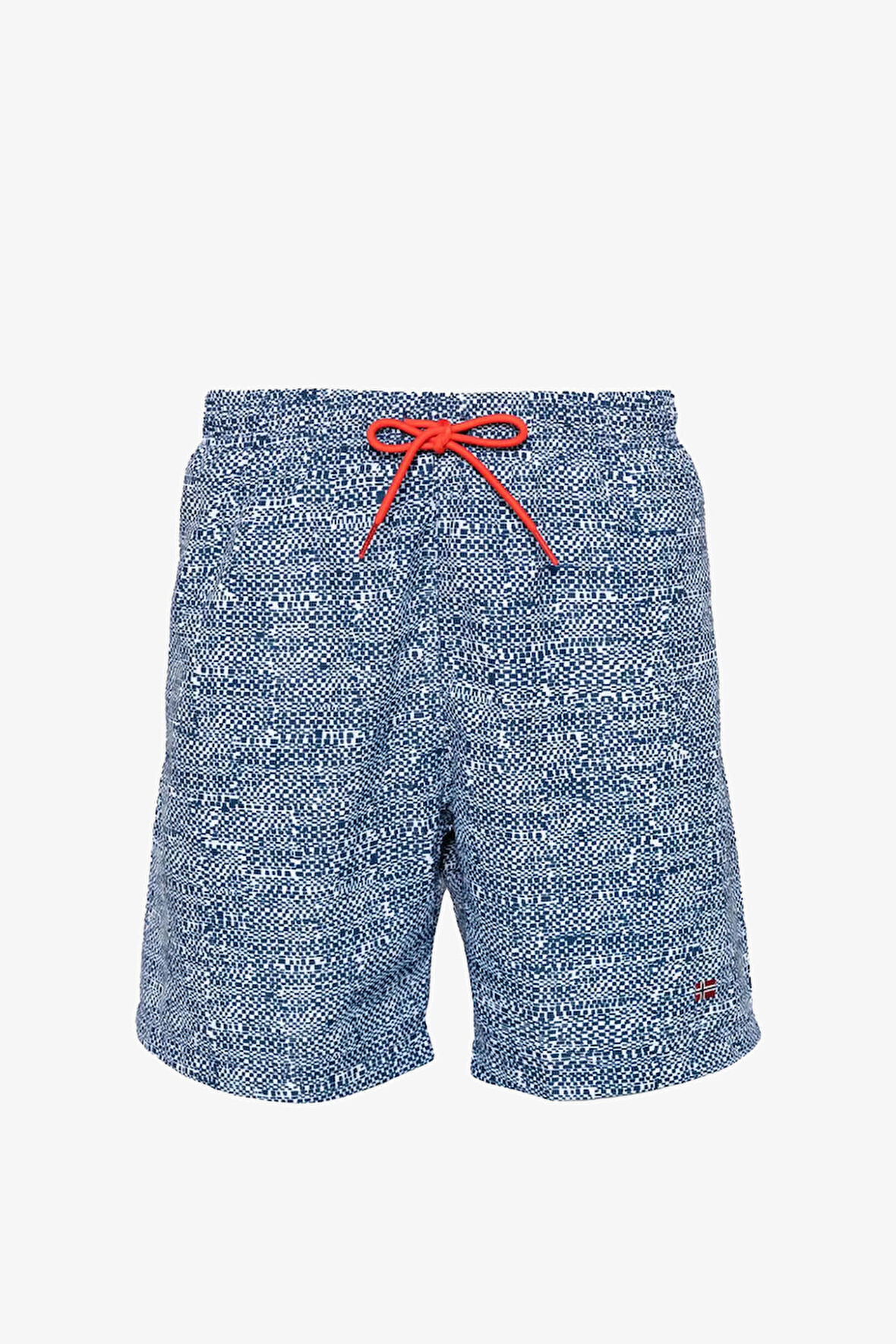 Napapijri V-Inuvık Erkek Mavi Deniz Şortu NP0A4HOOF3O1