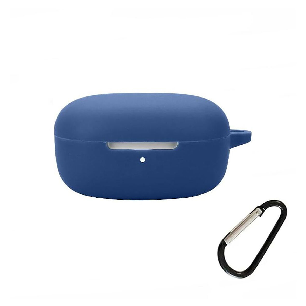 Gpack Xiaomi Redmi Buds 6 Play uyumlu Kılıf Mat Kancalı Silikon SF13