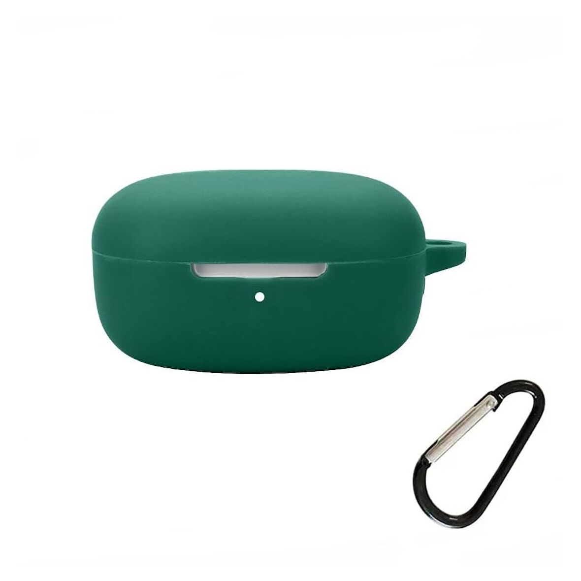 Gpack Xiaomi Redmi Buds 6 Play uyumlu Kılıf Mat Kancalı Silikon SF13