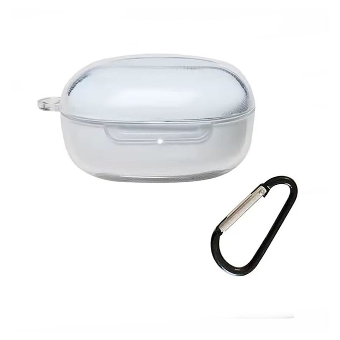 Gpack Xiaomi Redmi Buds 6 Play uyumlu Kılıf Mat Kancalı Silikon SF13