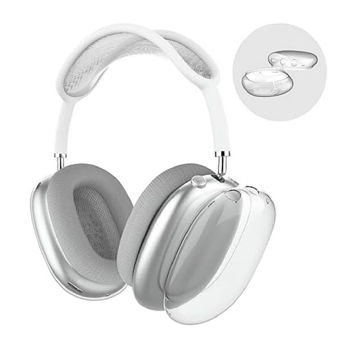 Gpack Airpods Max uyumlu Kulaklık Kılıfı Silikon SF22