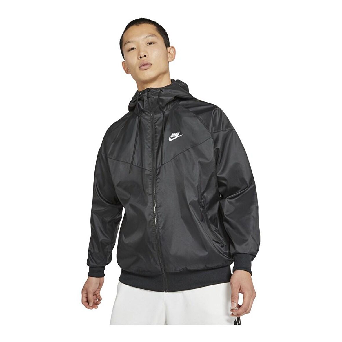 Nike M Nsw Spe Wvn Lnd Wr Hd Jkt Erkek Siyah Ceket