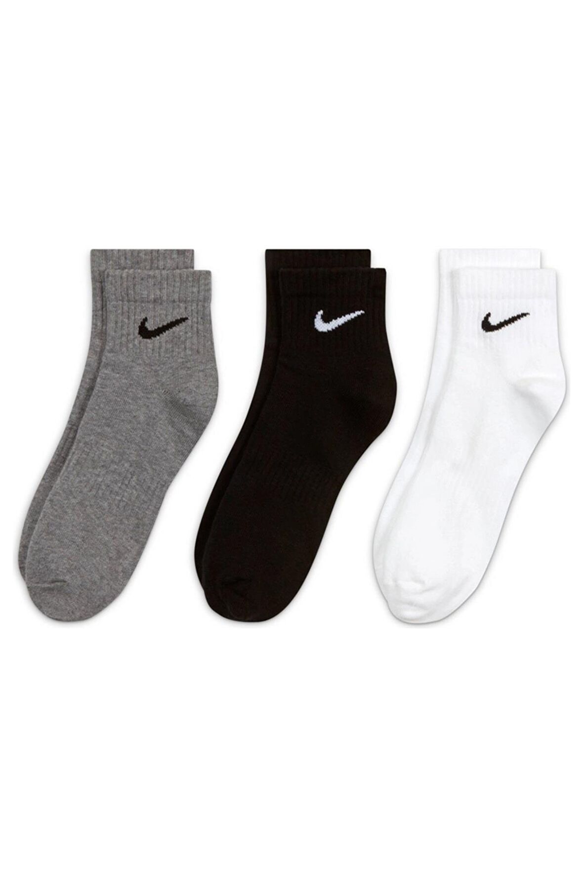 Nike SX7677-964 Everyday Lightweight Training (3 Pairs) Unisex Spor Çorap