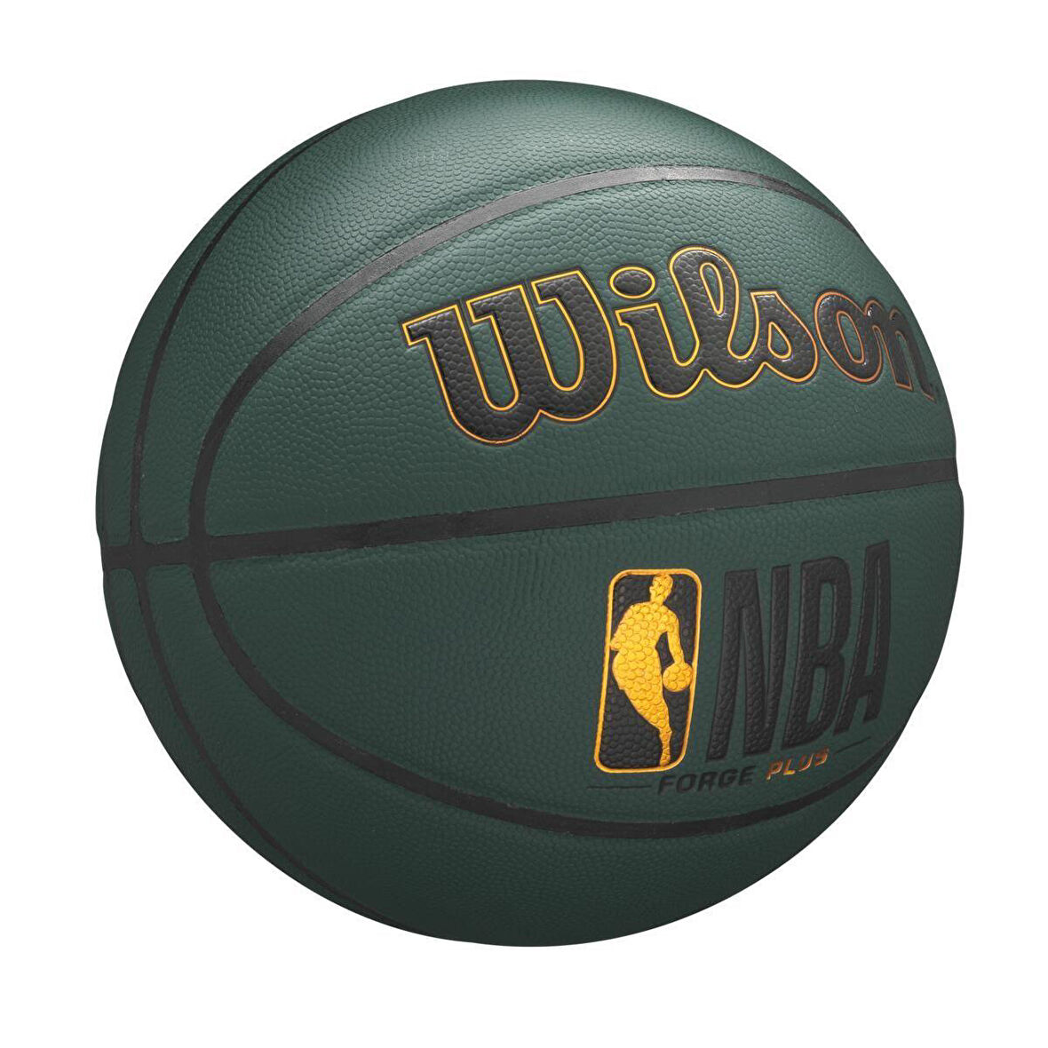 Wilson NBA Forge Plus Basketbol Topu Forest Green Size 7 WTB8103XB07