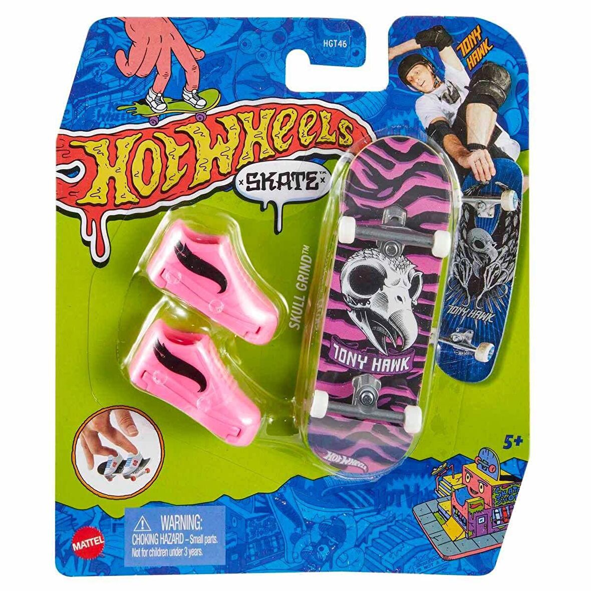 FABBATOYS Hot Wheels Skate Parmak Kaykay ve Ayakkabı Paketleri