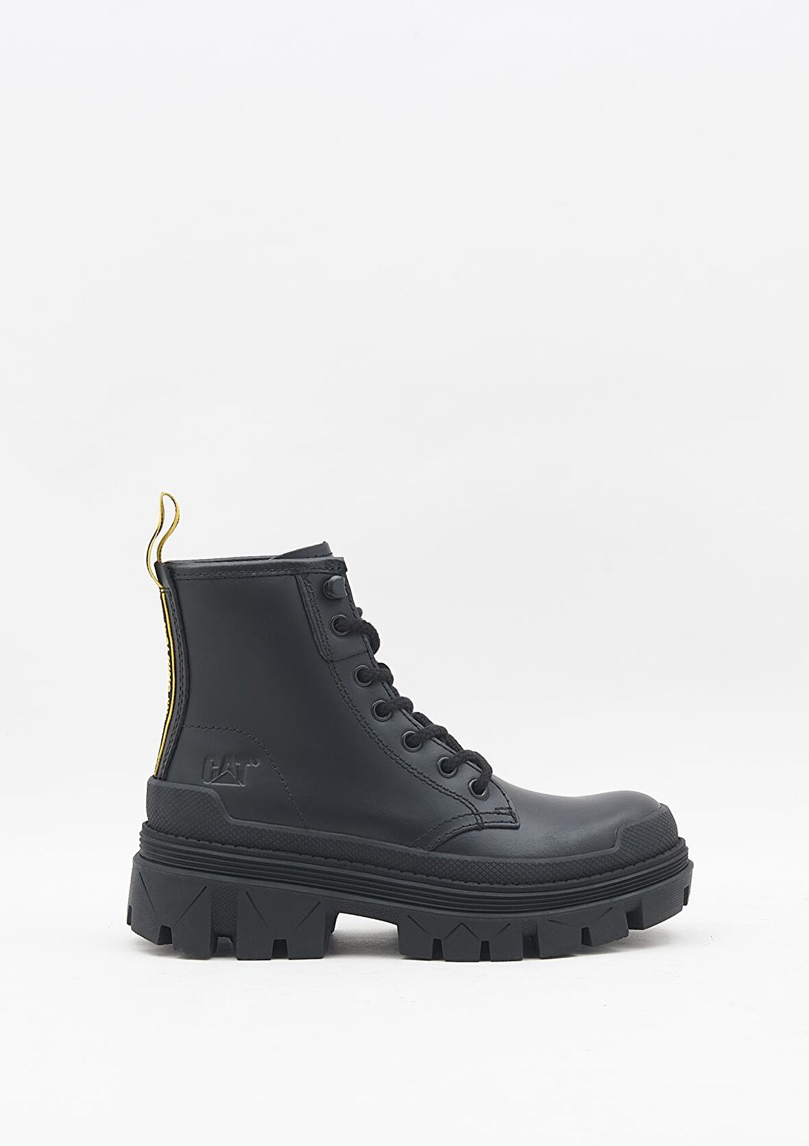 Caterpillar Hardwear Hi Kadın Siyah Deri Bot