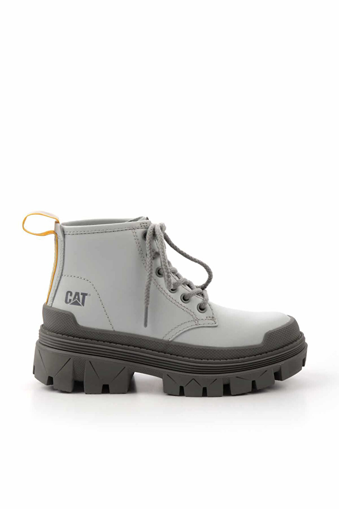 Grey Hakiki Deri Kadın Bot & Bootie CAT0111121703