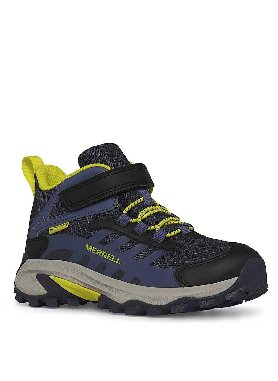 Merrell Mavi - Siyah Erkek Outdoor Bot MK267543-MOAB SPEED 2 MID A/C WTPRF