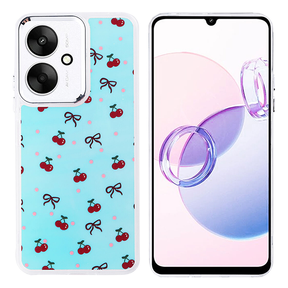 Gpack Xiaomi Poco C65 uyumlu Kılıf Köşeler Airbagli Figürlü Hadra Kapak