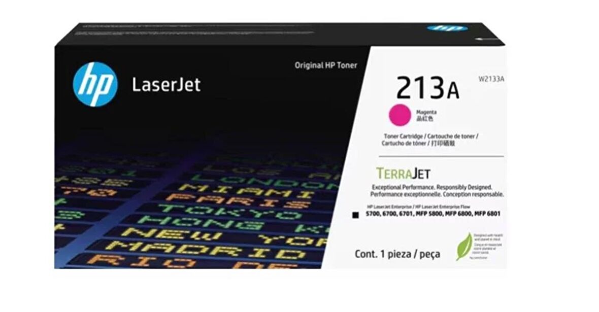HP 213A MAGENTA KIRMIZI 3.000 SAYFA TONER W2133A