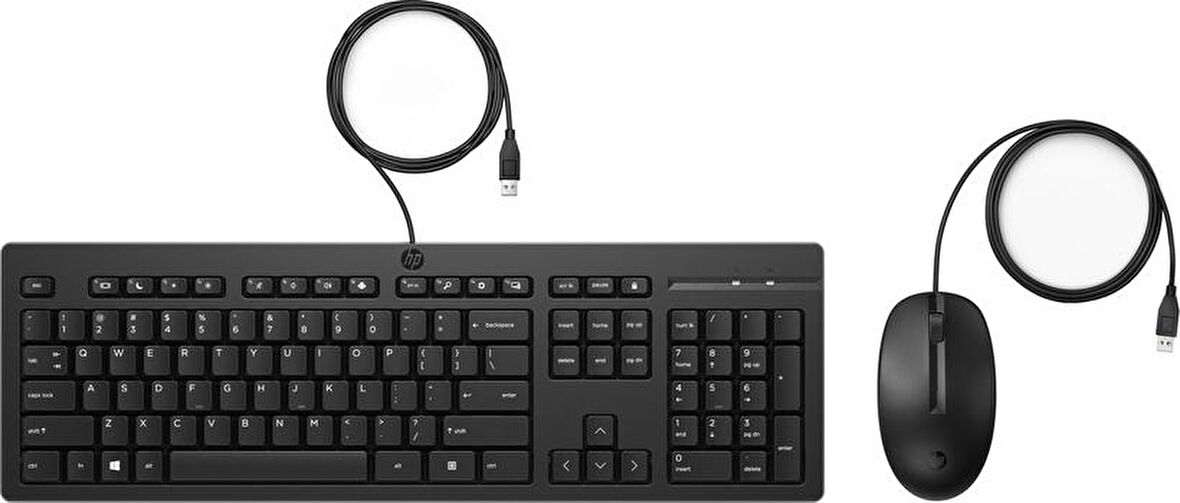 HP 225 286J4AA KABLOLU KLAVYE MOUSE SET