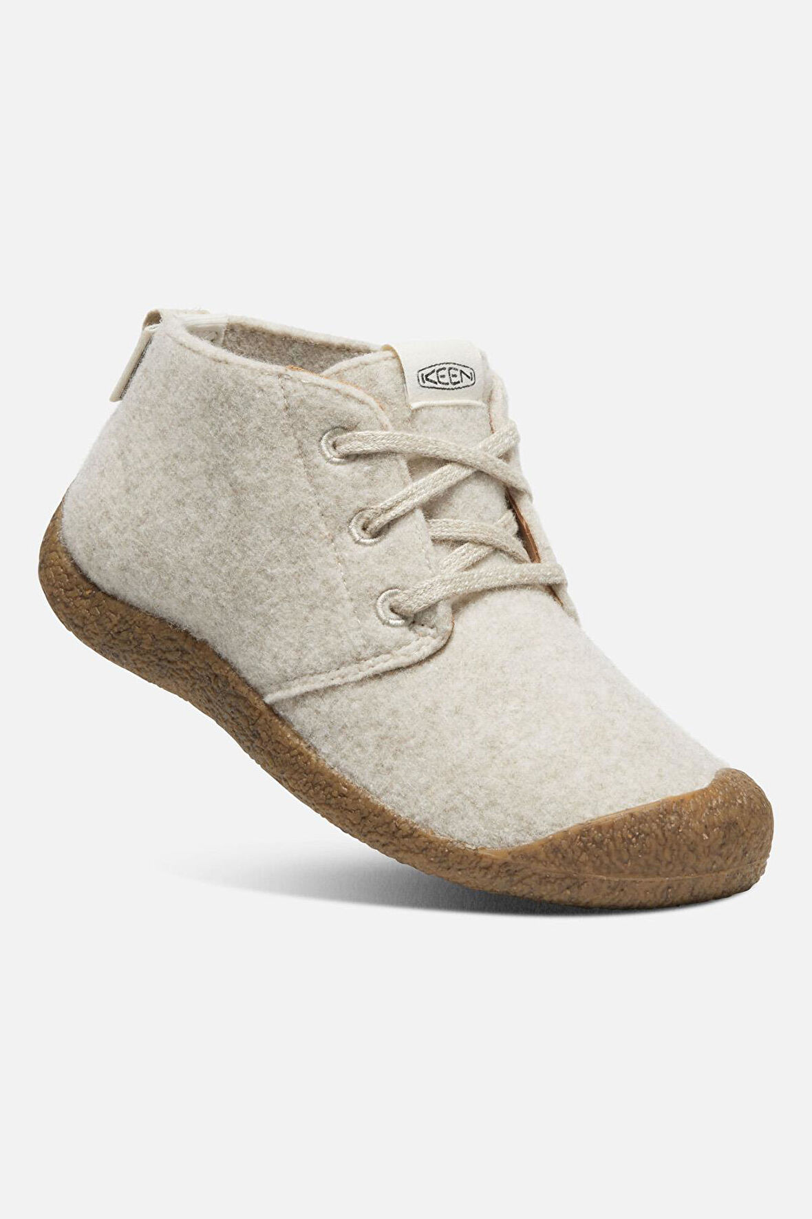 MOSEY CHUKKA W-NATURAL FELT/BiRCH - Kadın Bot - Krem