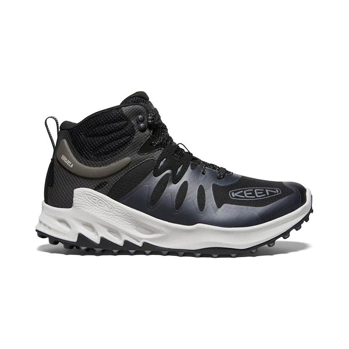 Keen 1028034 Zionic Mid WP Black/Steel Grey Erkek Outdoor Bot