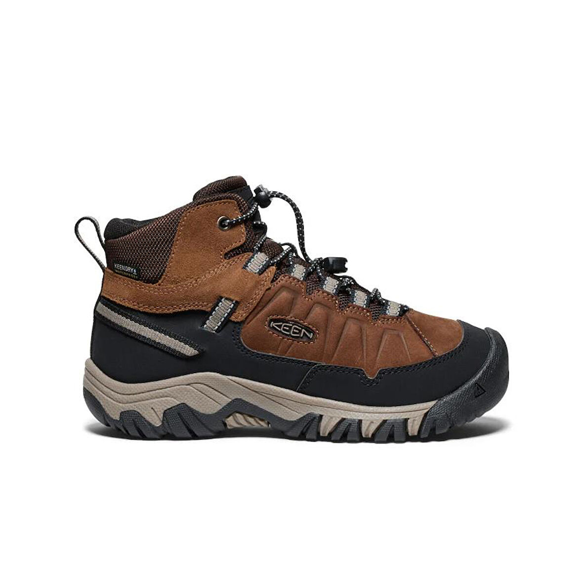 Keen 1029559 Targhee IV Mid WP Bison/Brindle Kadın Outdoor Bot