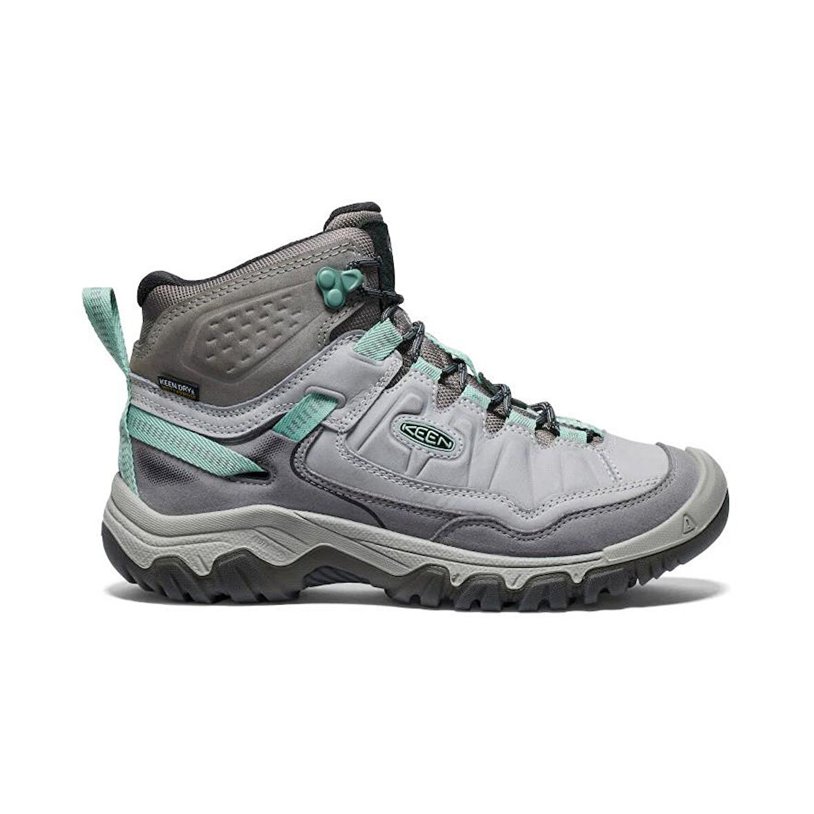 Keen 1029562 Targhee IV Mid WP Alloy/Granite Green Kadın Outdoor Bot