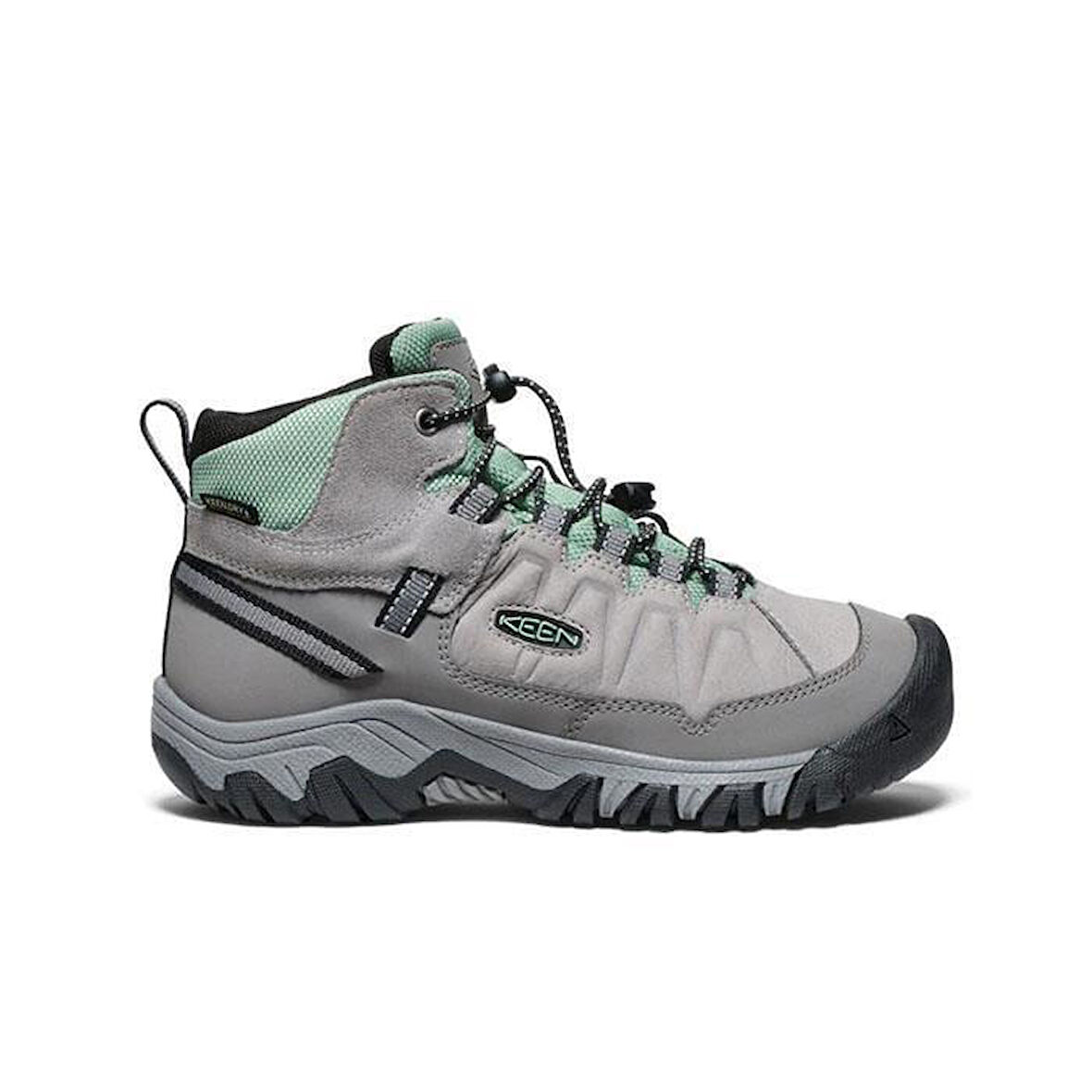 Keen 1029562 Targhee IV Mid WP Alloy/Granite Green Kadın Outdoor Bot