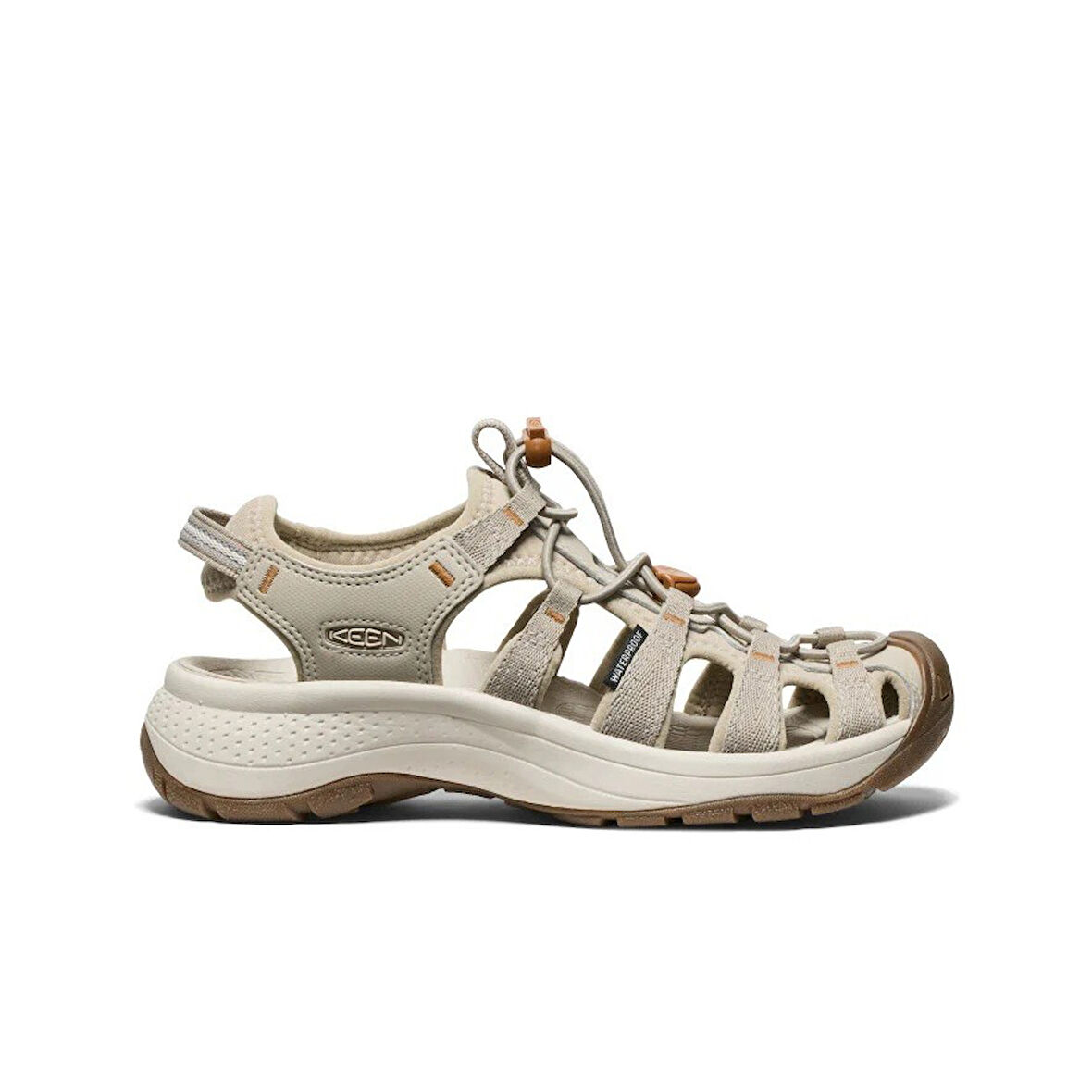 Keen 1030148 Astoria West Plaza Taupe/Roasted Pecan Kadın Sandalet