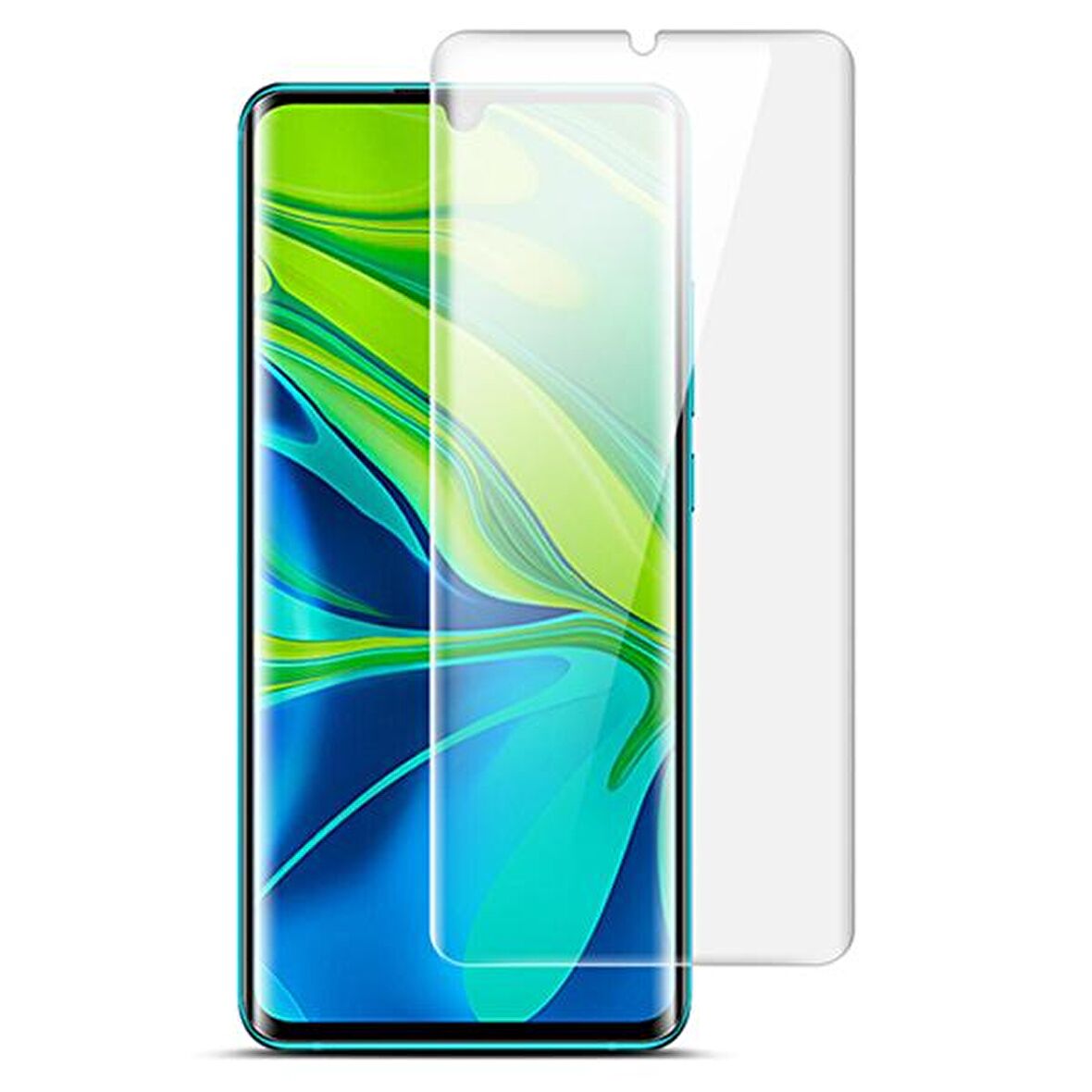 Xiaomi Mi Note 10 Pro-Note 10 Lite CC9 Pro 3D Full Membran Nano Hidrojel Film Ekran Koruyucu ŞEFFAF