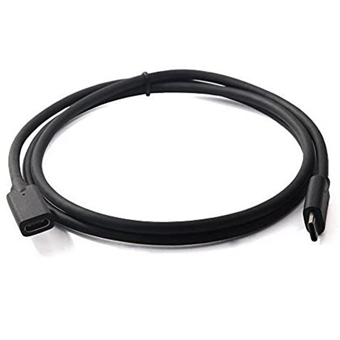 ALLY Usb Type-C to Type-C Uzatma Kablosu 1 Metre SİYAH