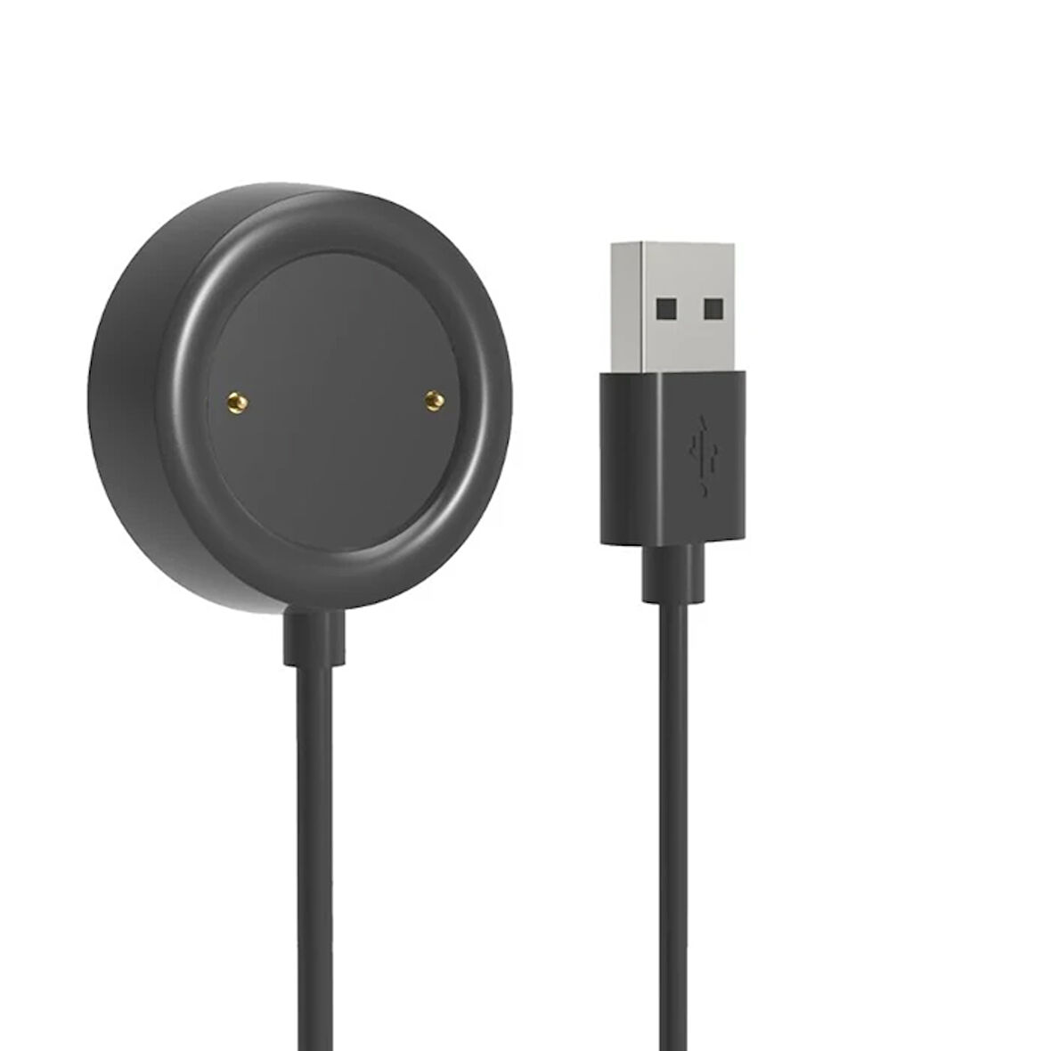 Haylou LS04 RS3 USB Manyetik Akıllı Saat Şarj Kablosu (Siyah)
