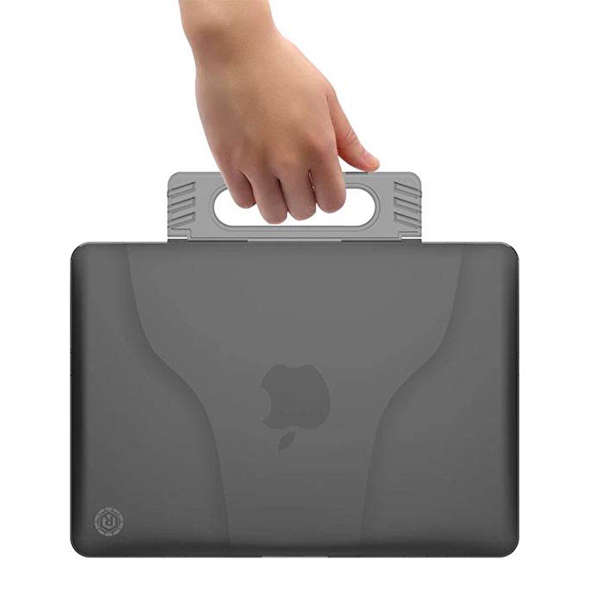 Ally Macbook Pro 13.3 M1 A2338 (2020-2021) Portatif Alt Üst Kılıf Çanta SİYAH