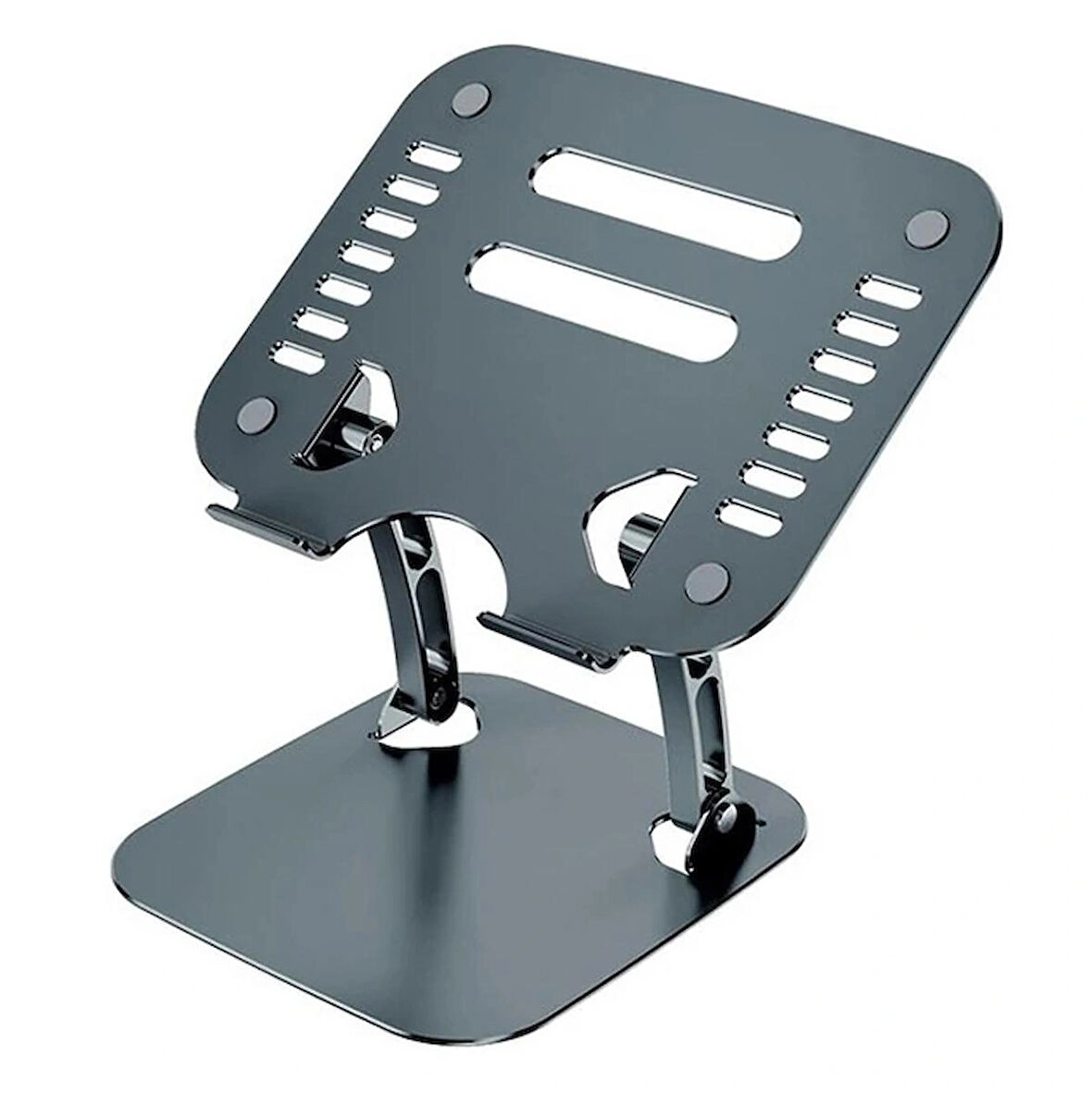 Ally T602 Ayarlanabilir Katlanır Isı Havalandırmalı Alüminyum Laptop Standı
