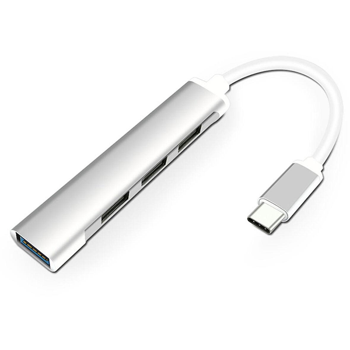 Ally S-803 4in1 Type-C to 4x USB3.0 HUB Çoğaltıcı Çevirici Dönüştürücü Adaptör