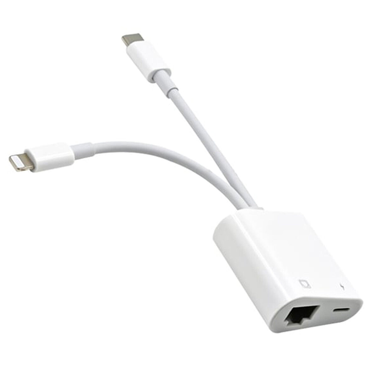 ALLY Type-C To Lightning RJ45 Dönüştürücü Adaptör Ethernet Kablosu