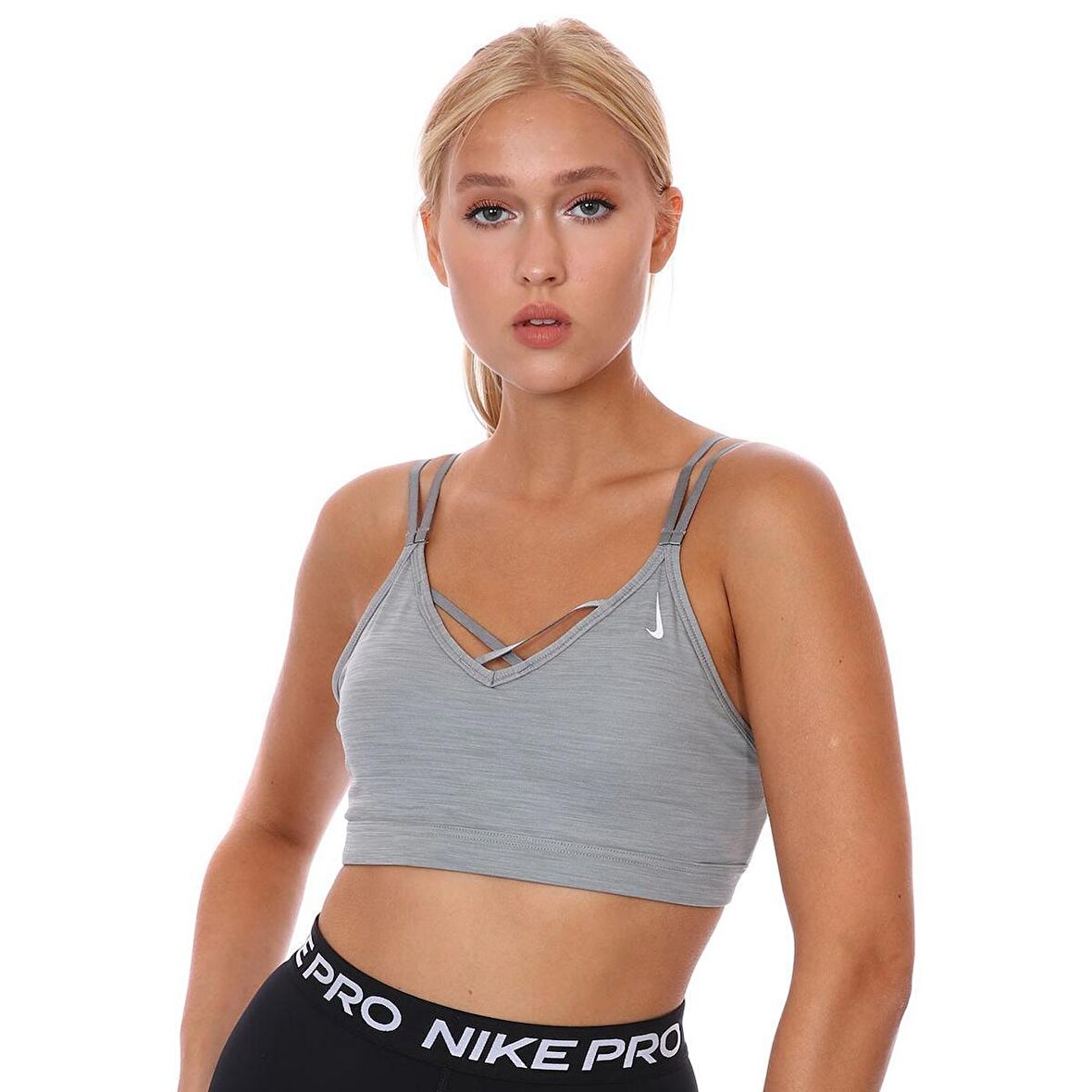 Nike DD1066-073 Yoga Dri-Fit Indy Kadın Sporcu Sütyeni