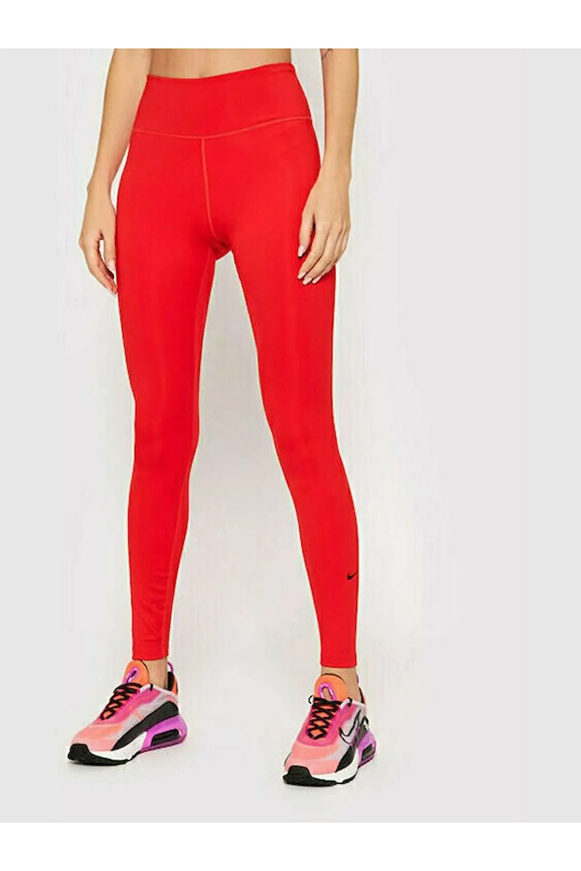 Dri-fit One Mid-rise Training Kadın Tayt - Kırmızı-dd0252-673