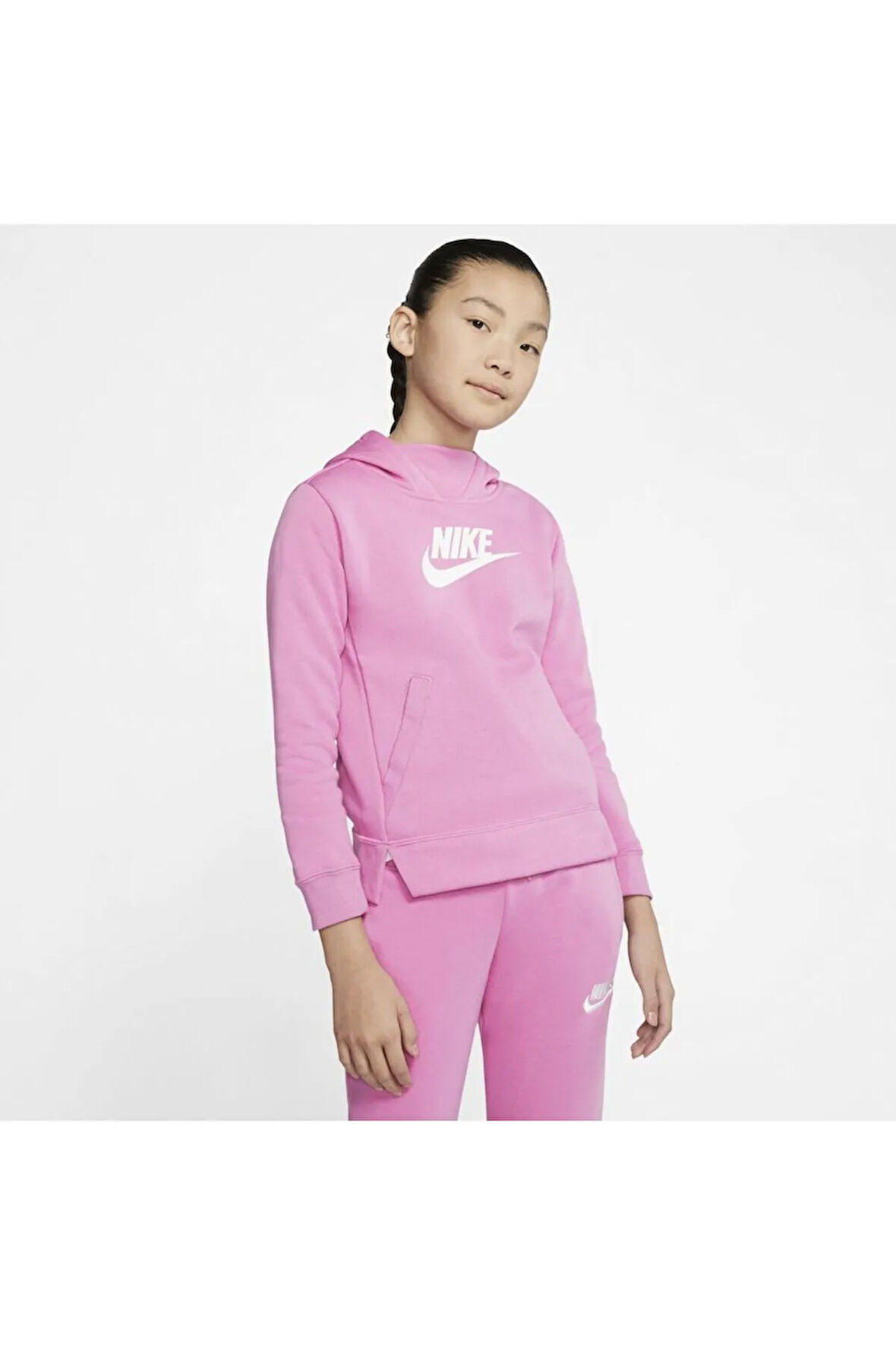 Kız Çocuk Pembe Spor Sweatshirt Dj0688-684