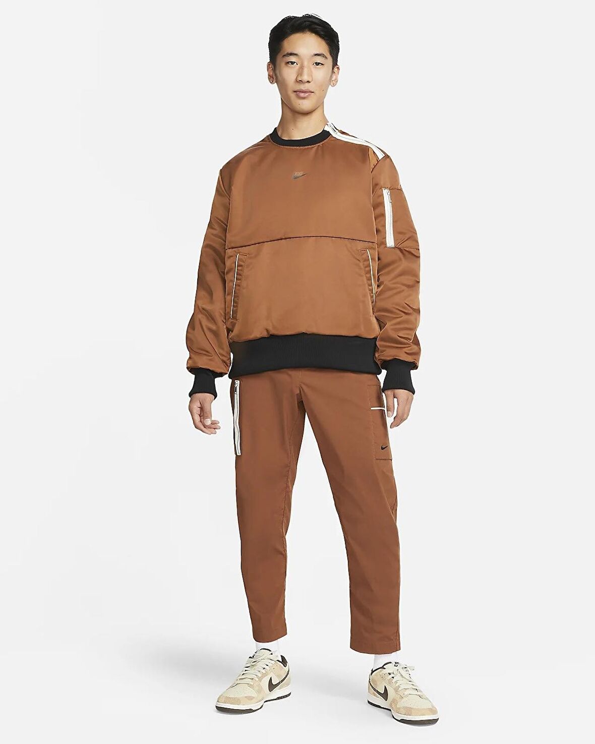 Nike Sportswear style Crewneck Erkek Sweatshirt