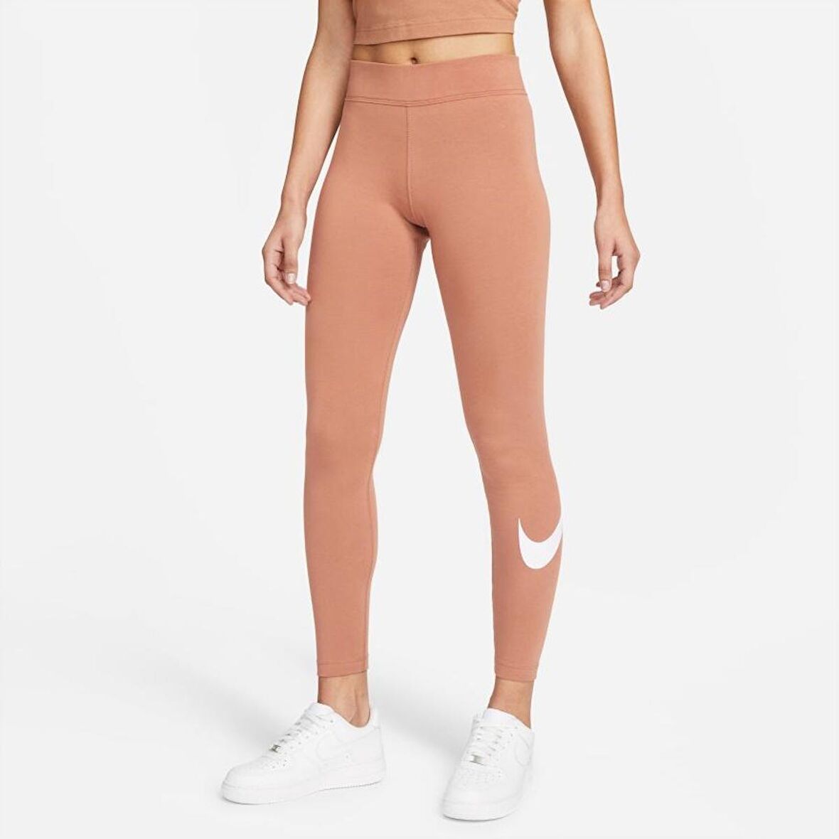 Nike Essential Mid-Rise Swoosh Legging Kadın Tayt