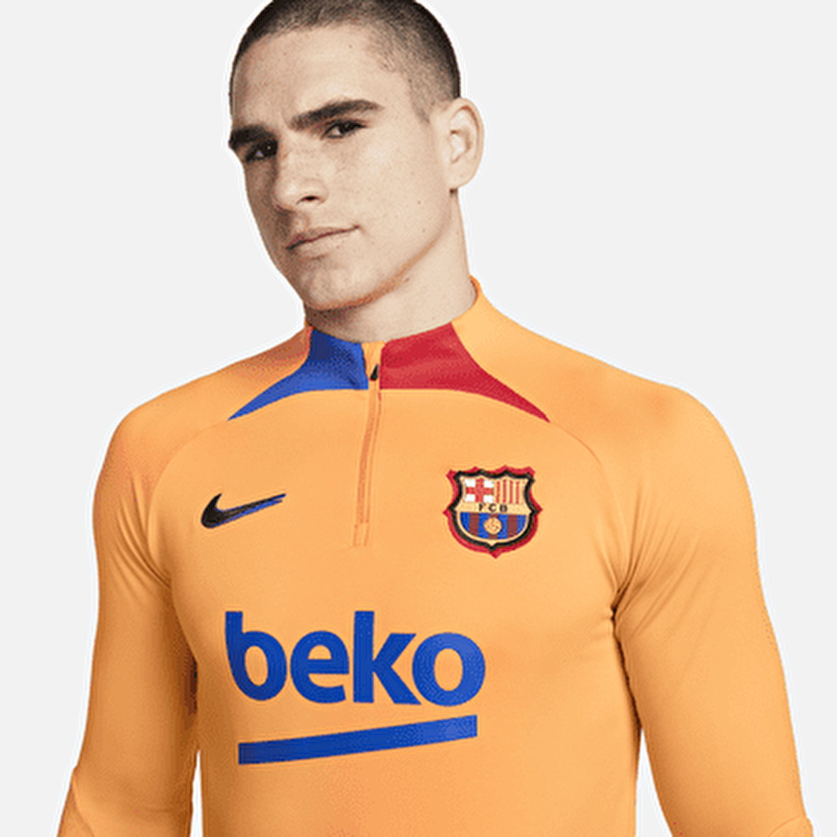 Nike F.C. Barcelona Strike Men's Nike Dri-FIT Football Drill Top dh7632-837