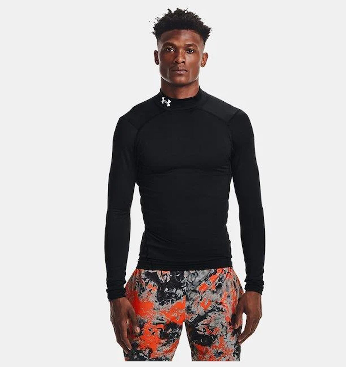 Under Armour UA CG Armour Comp Mock Erkek Uzun Kollu T-Shirt