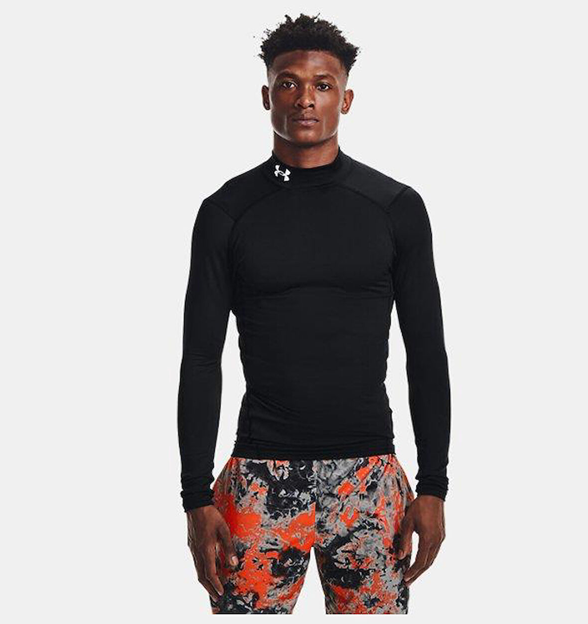 Under Armour UA CG Armour Comp Mock Erkek Uzun Kollu T-Shirt