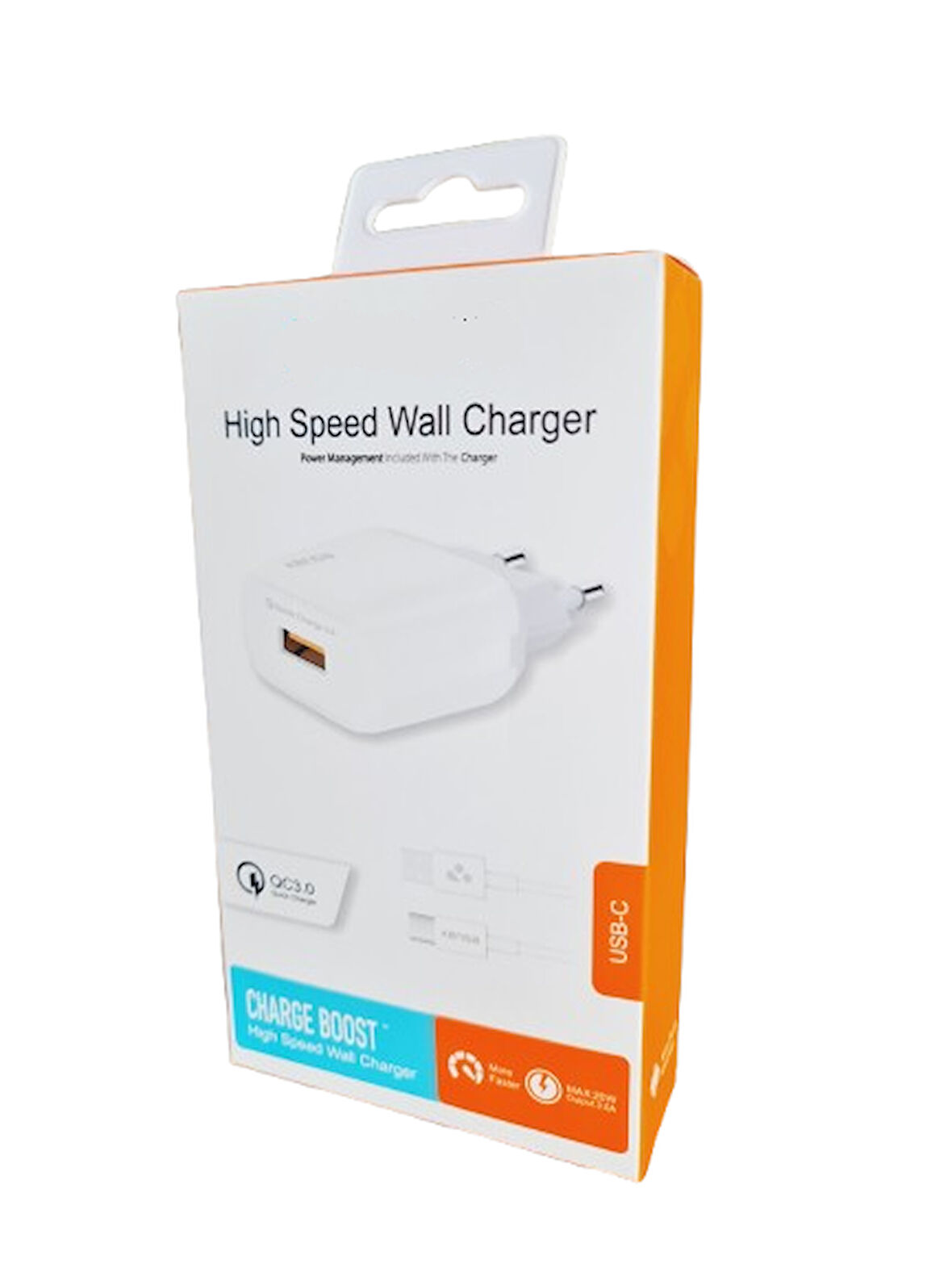 Şarj Aleti + Type c Kablo HIZLI Şarj Özelliğine Sahip