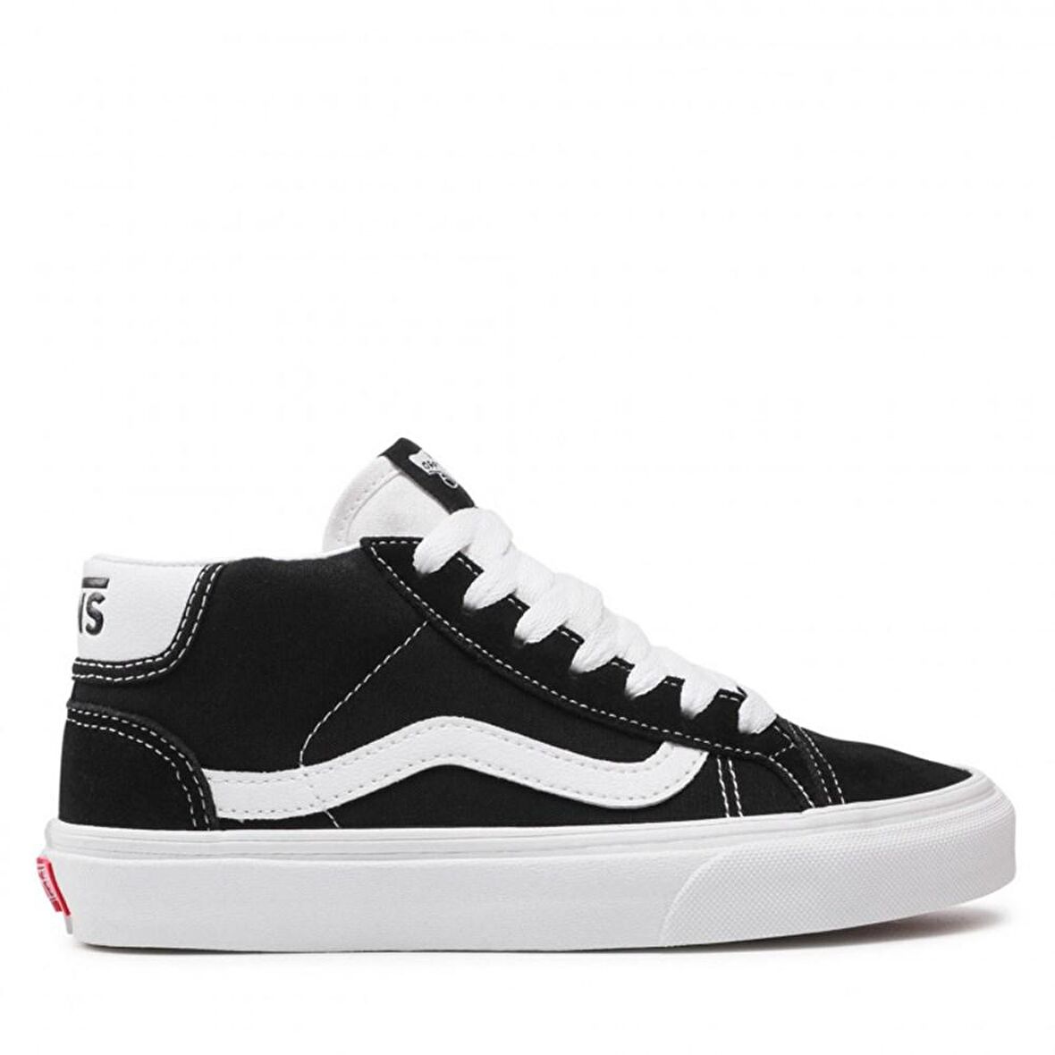 Vans UA Mid Skool 37 Erkek Siyah Siyah Günlük Ayak