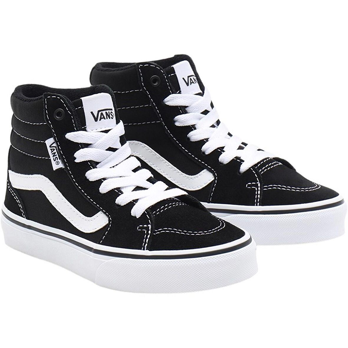VANS VN0A5HZDIJU1 YT Filmore Hi  (SUEDE/CANVAS)BLACK/WHITE