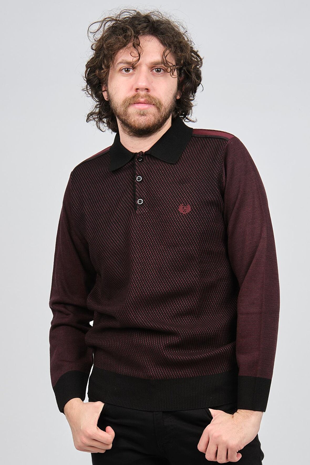 Pelikan Erkek Polo Yaka Kazak 1577412 Bordo
