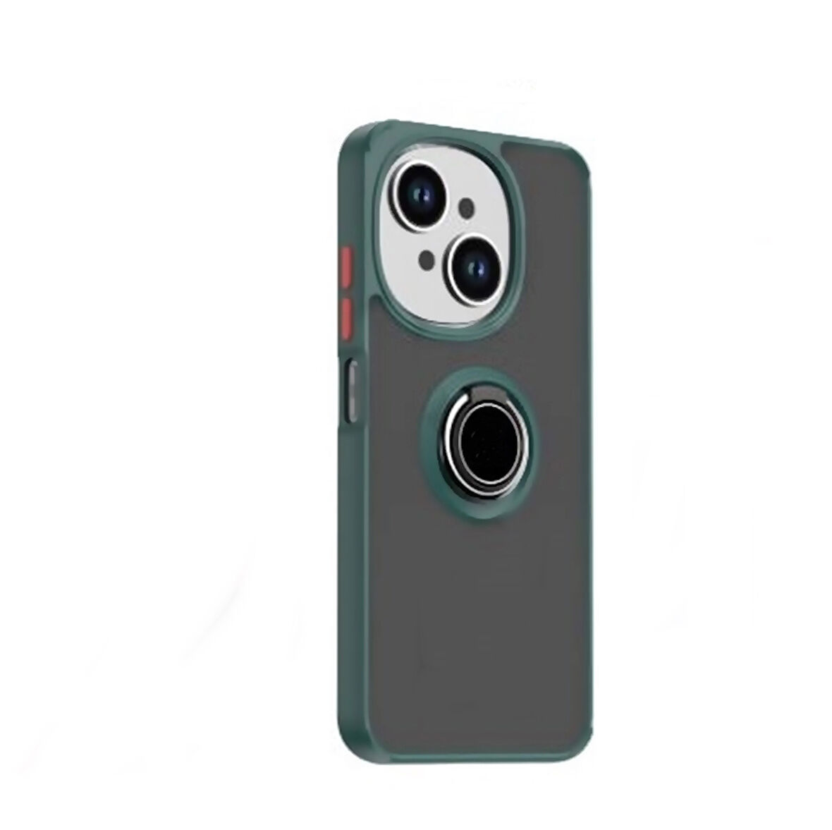 Gpack Tecno Spark Go 1 uyumlu Kılıf Montreal Yüzüklü Mıknatıslı Kamera Korumalı Silikon