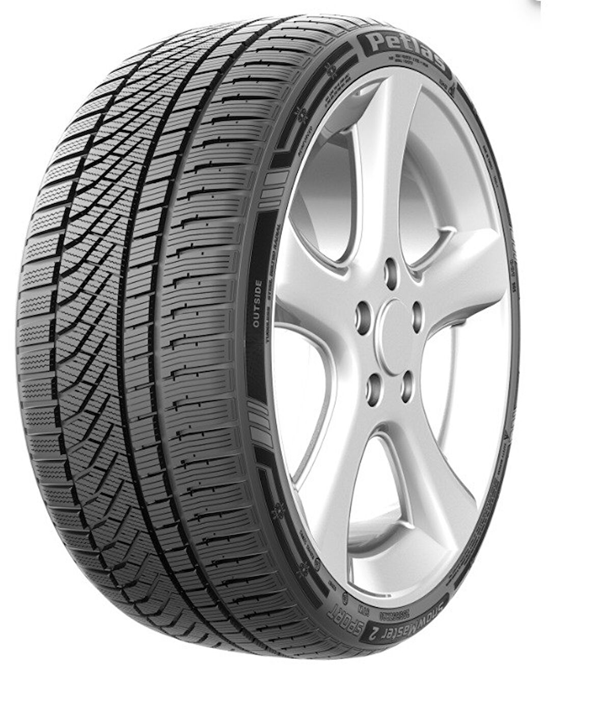Petlas Snowmaster 2 195/65 R15 95H Reinf. Kış Lastiği - 2025