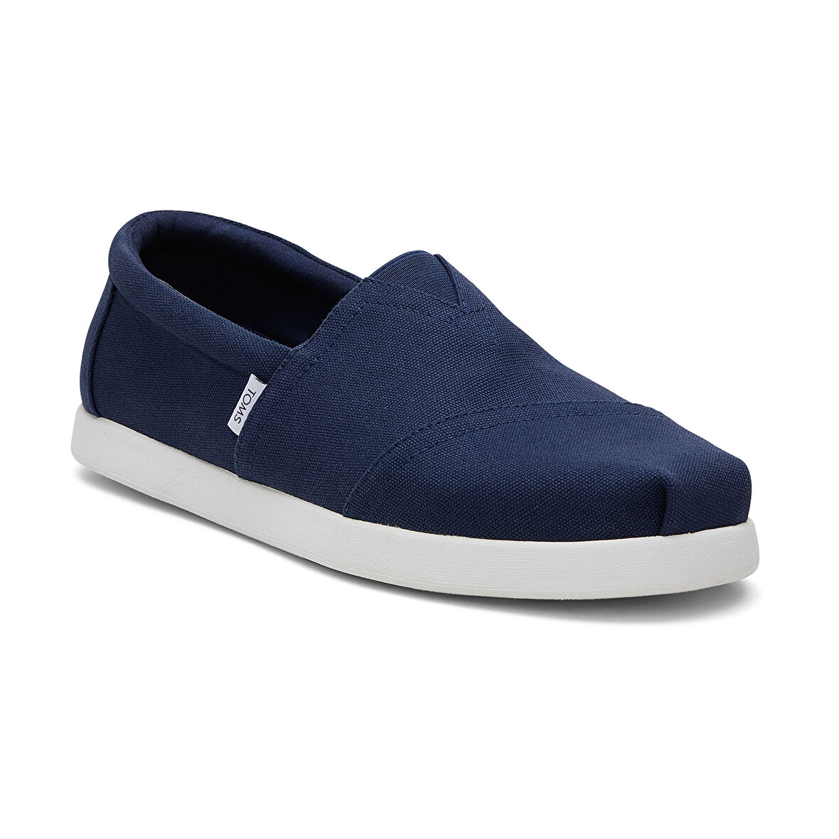 Erkek Espadril / Keten 10019858 Toms ALPARGATA RECYCLED COTTON Navy