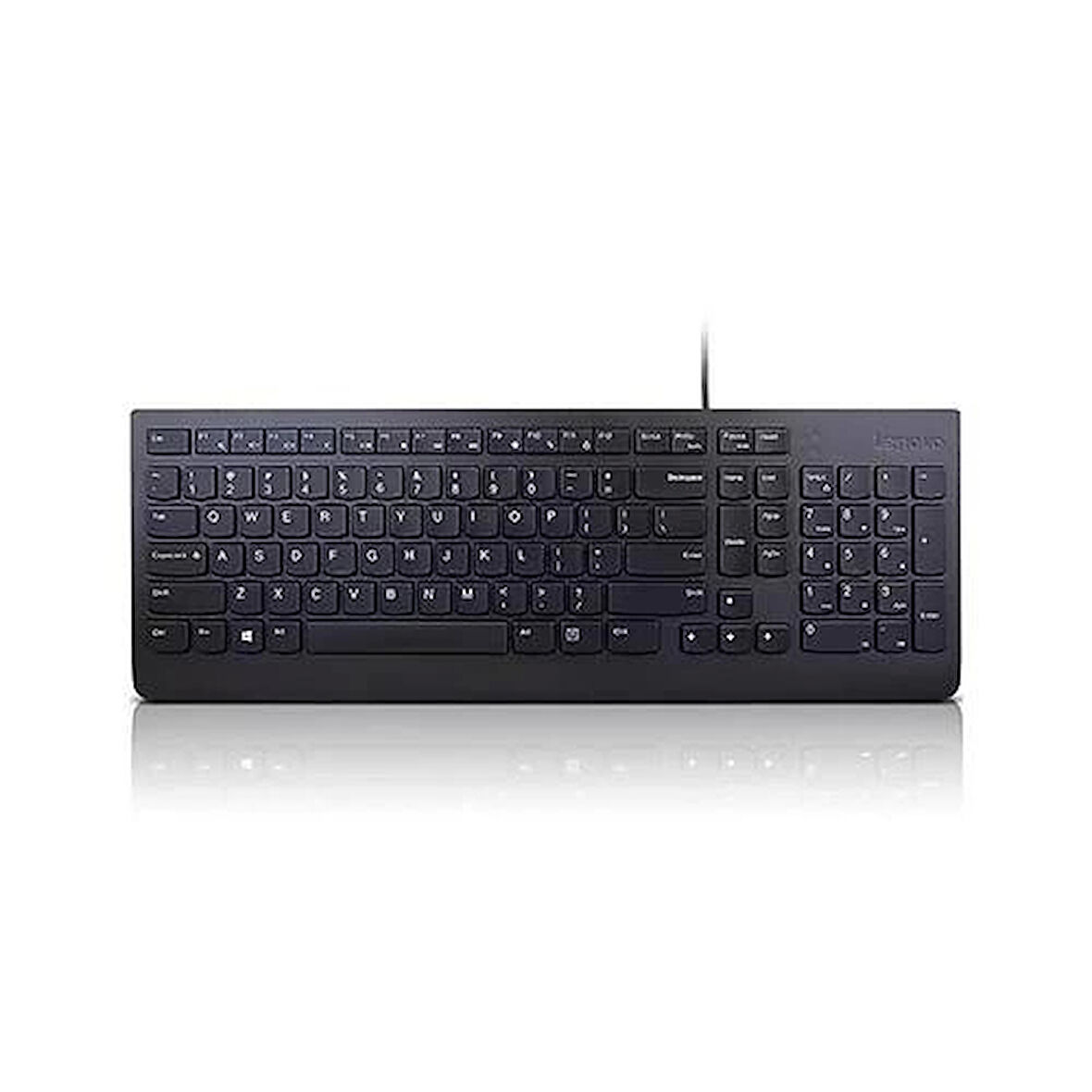TEKNOTEG - LENOVO 4Y41C68679 KABLOLU Q KLAVYE SİYAH