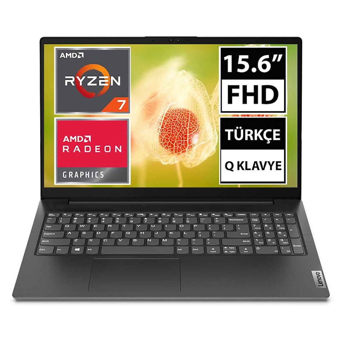 Lenovo V15 G2 Alc 82KD0044TX Amd Ryzen 7 5700U 8GB 512GB SSD FreeDos 15.6" FHD Taşınabilir Bilgisayar