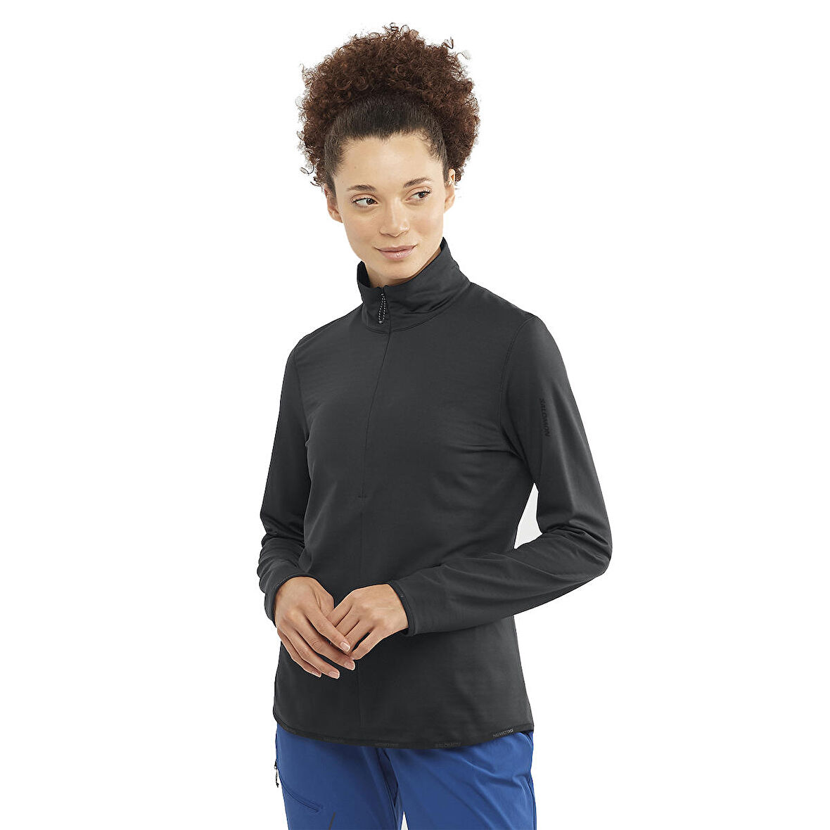 Salomon Outrack Half Zip Mid Kadın Fleece